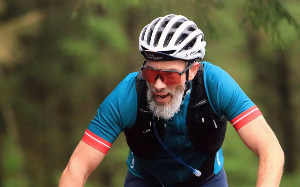 Mountainbike ryttere imponerede trods vådt vejr