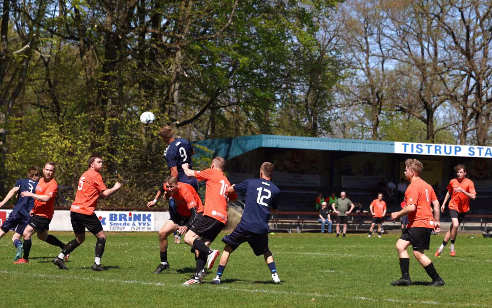 HTS fodbold serie 3 herre tabte 0 -1 til Alslev på Tistrup Stadion.
