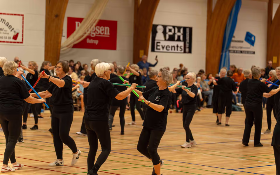 Folkelig gymnastik lever i Vestjylland
