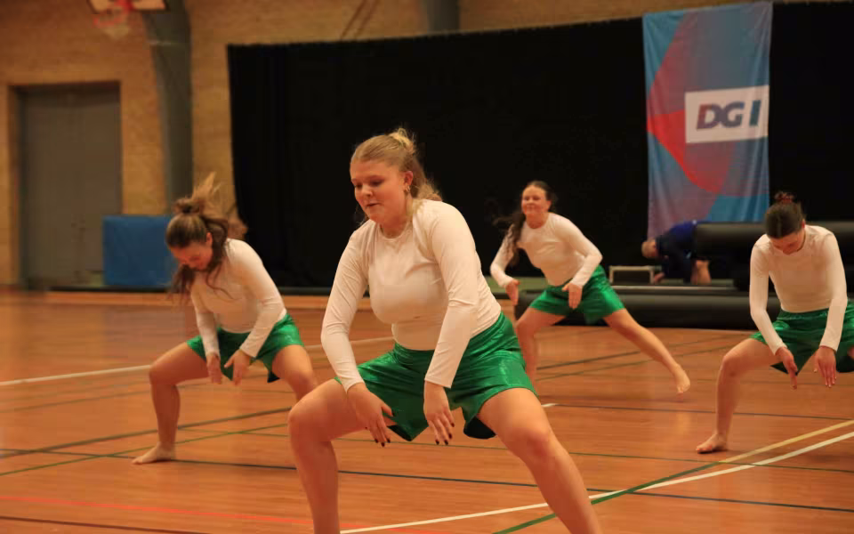 DGI opvisningsweekend  i gang