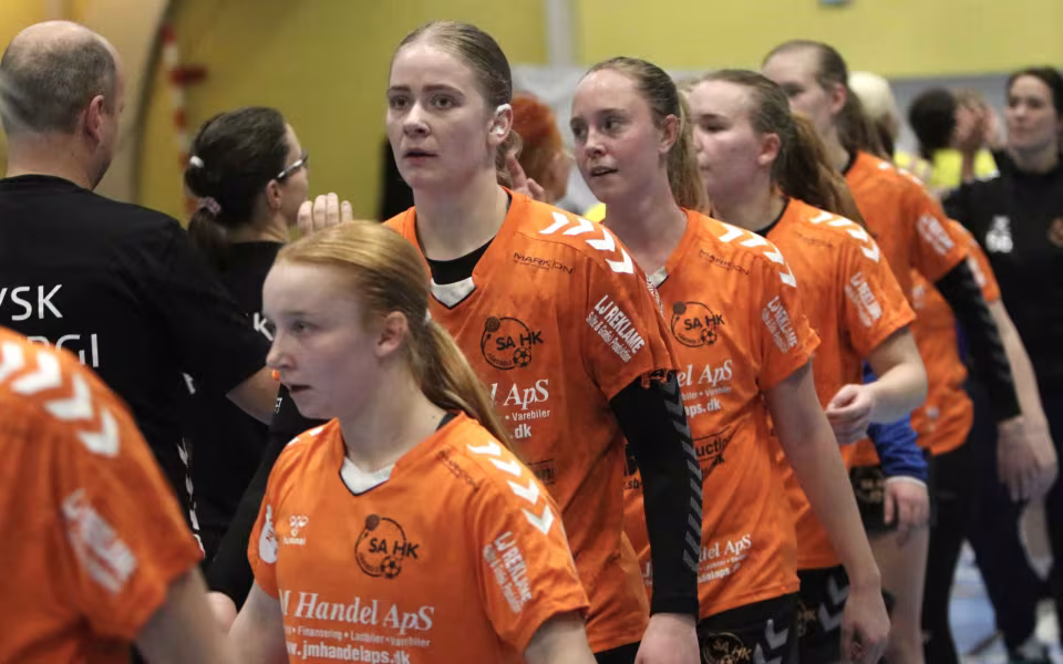 SA HK Kvindehold Triumpherede Hjemme
