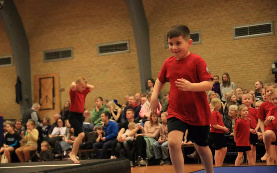Stor succes ved DGI's opvisning