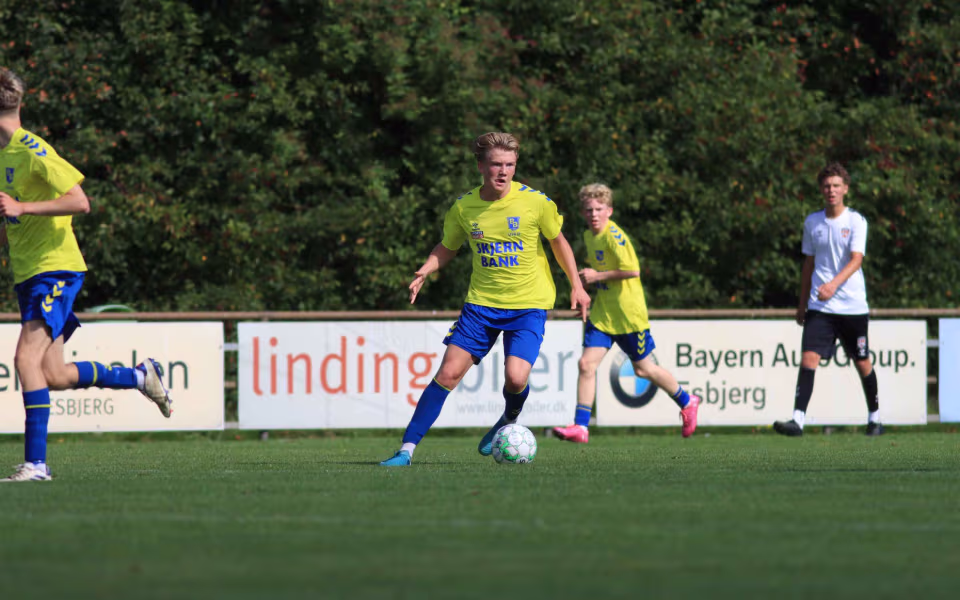 U-19 drenge fordobler point med remis