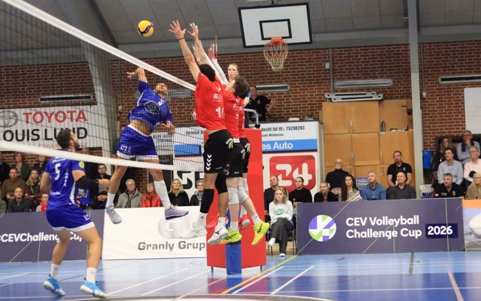 Europæisk volleyball vender tilbage