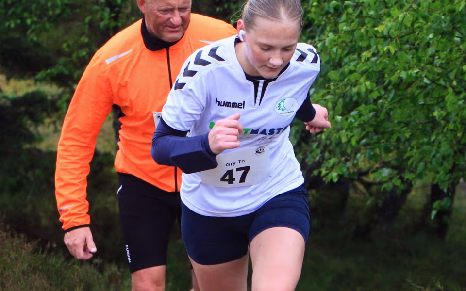 Løbefest trods regn i Ho