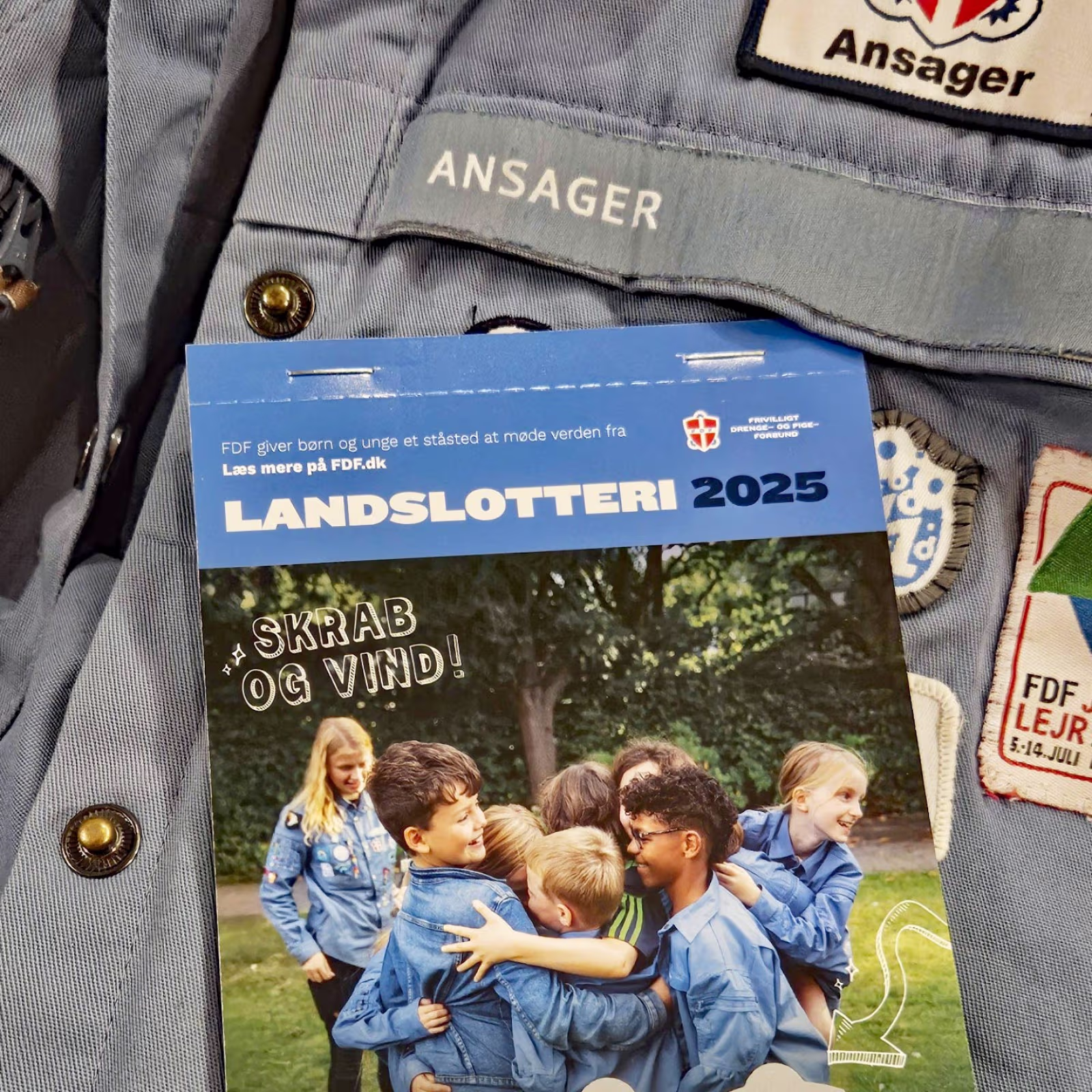 Støt FDF Ansager – køb lodsedler