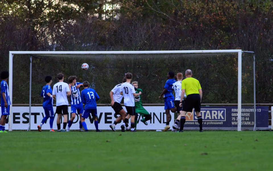 Stærkt efterår for Varde IF Herre Fodbold