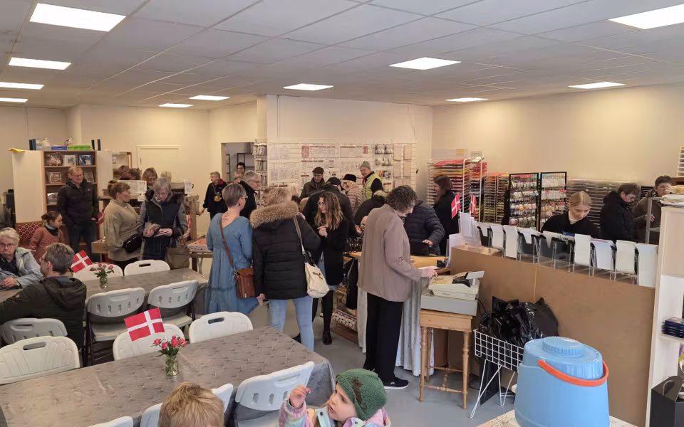 Stor opbakning til åbningsfest i Ølgod midtby