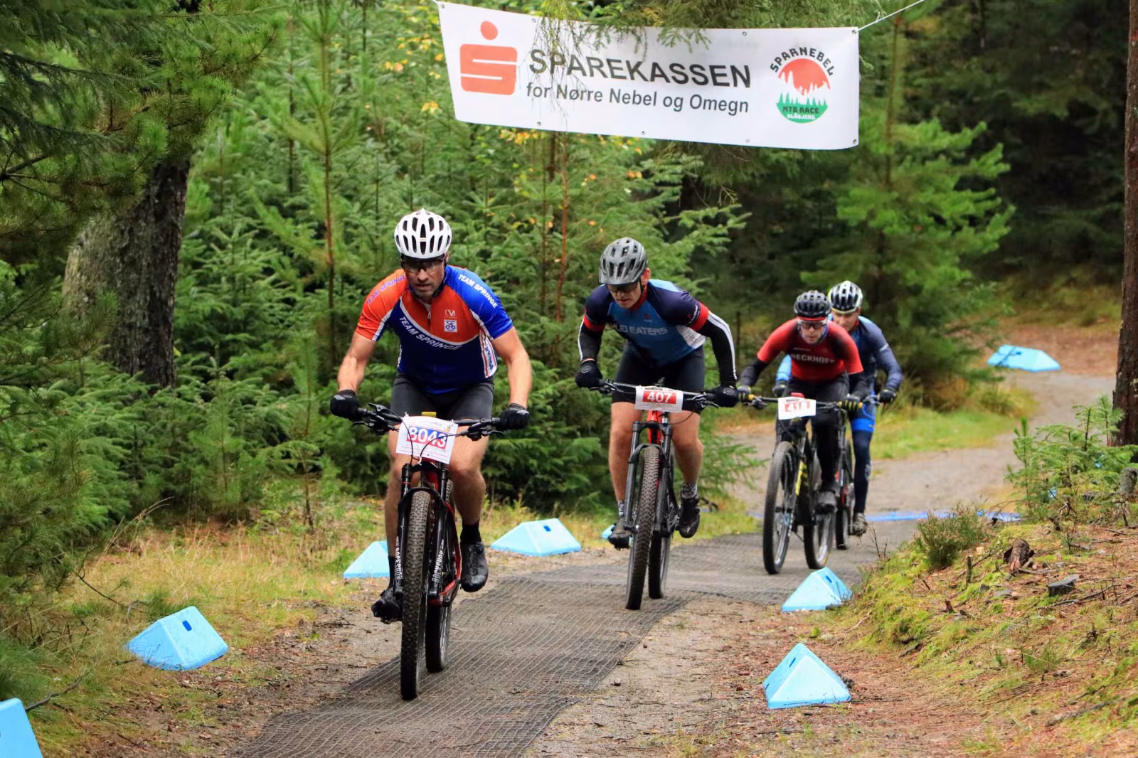 Varde Cykelklub´s løb i Blåbjerg