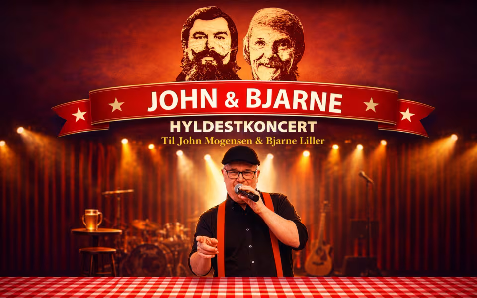 EN HYLDESTE TIL  JOHN MOGENSEN & BJARNE LILLER - KOMMER TIL ØLGOD.