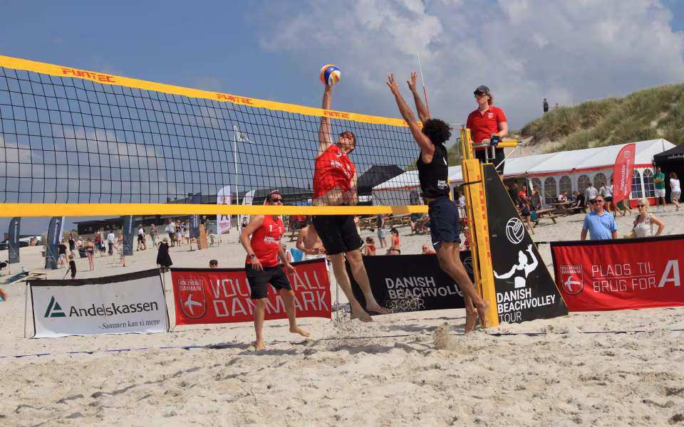 Beachvolleyfest ved Vesterhavet