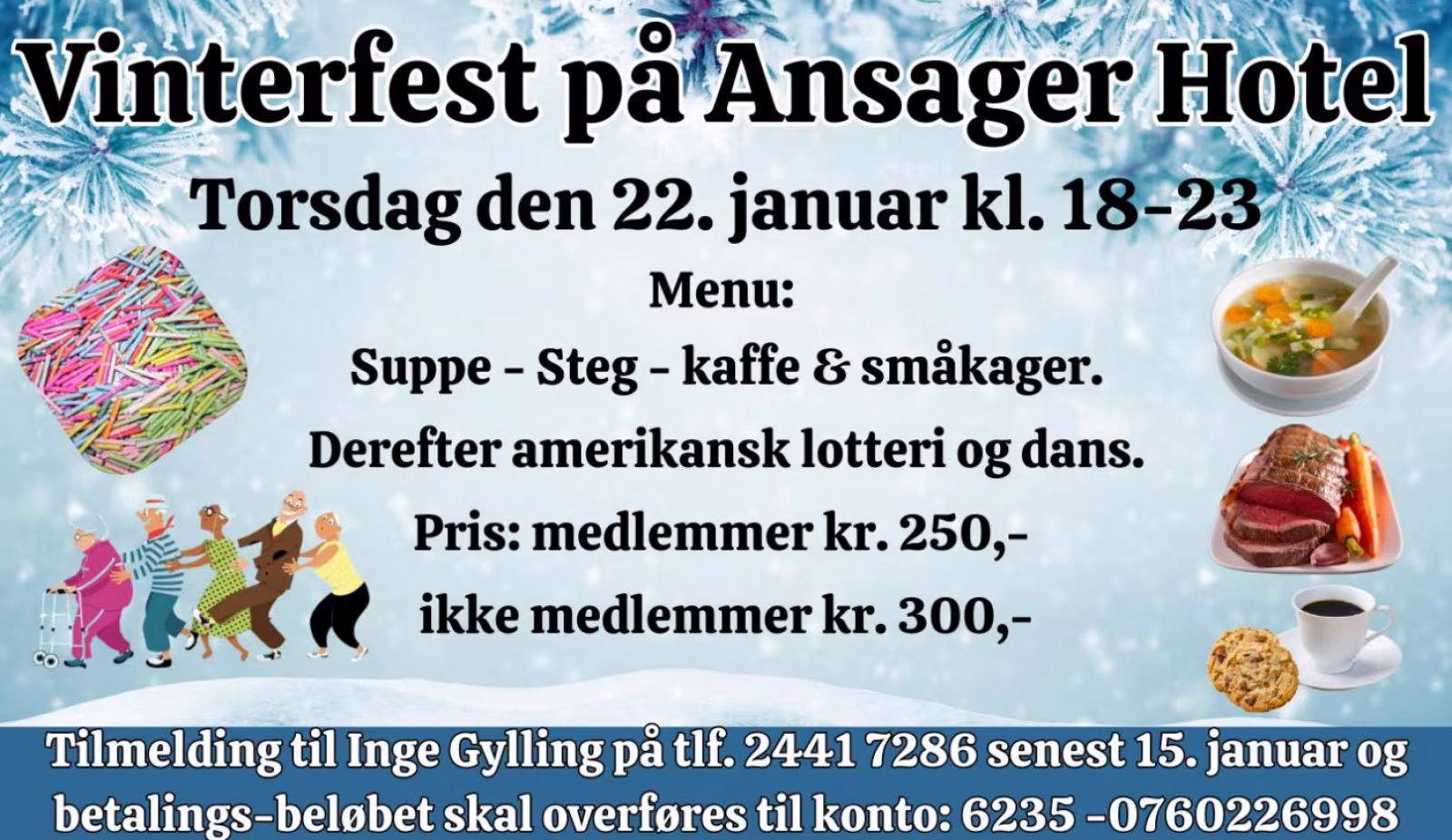 Vinterfest på Ansager Hotel