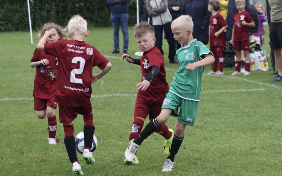 Fodboldfest for U-8 drengehold