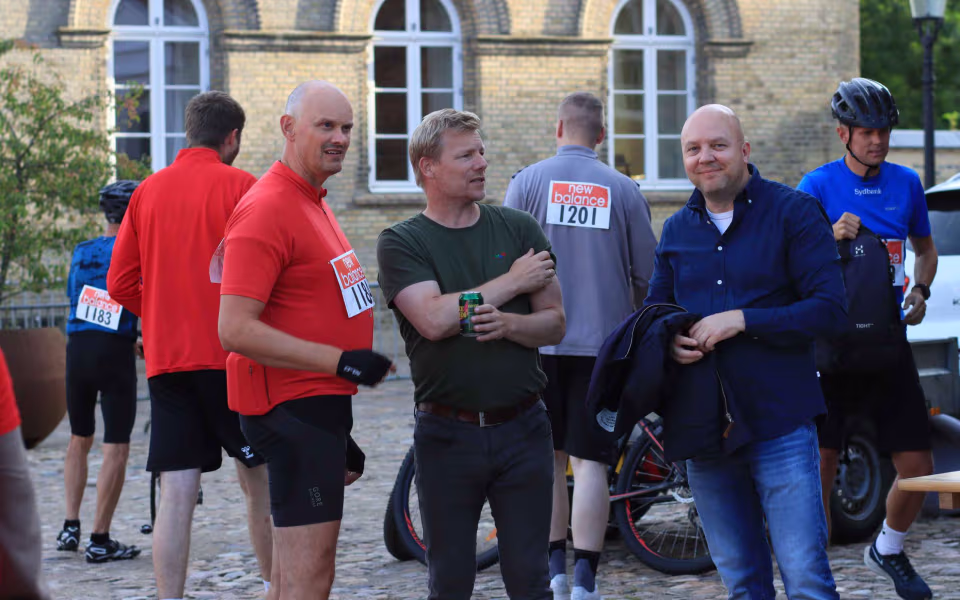 Sponsorløb skabte fest på torvet