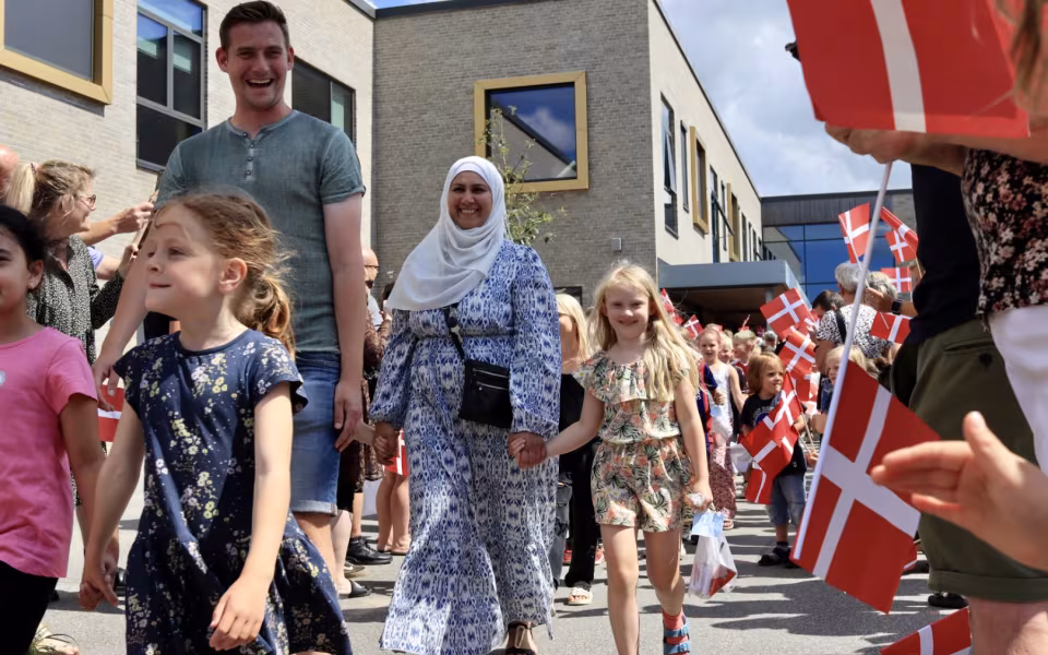 Ferie og udklapning på Frello Skolen