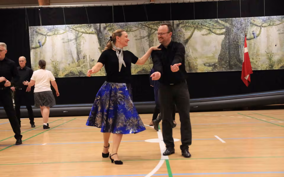 Forårsstemning i Outrup med GUB Gymnastik