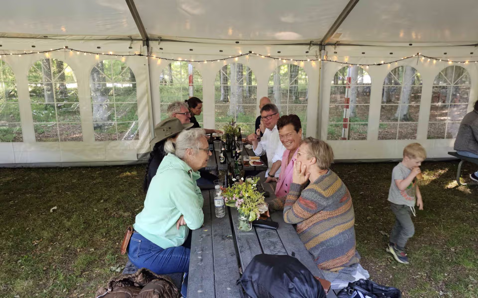 Billeder fra Midsommerfest I Tistrup anlæg 2025
