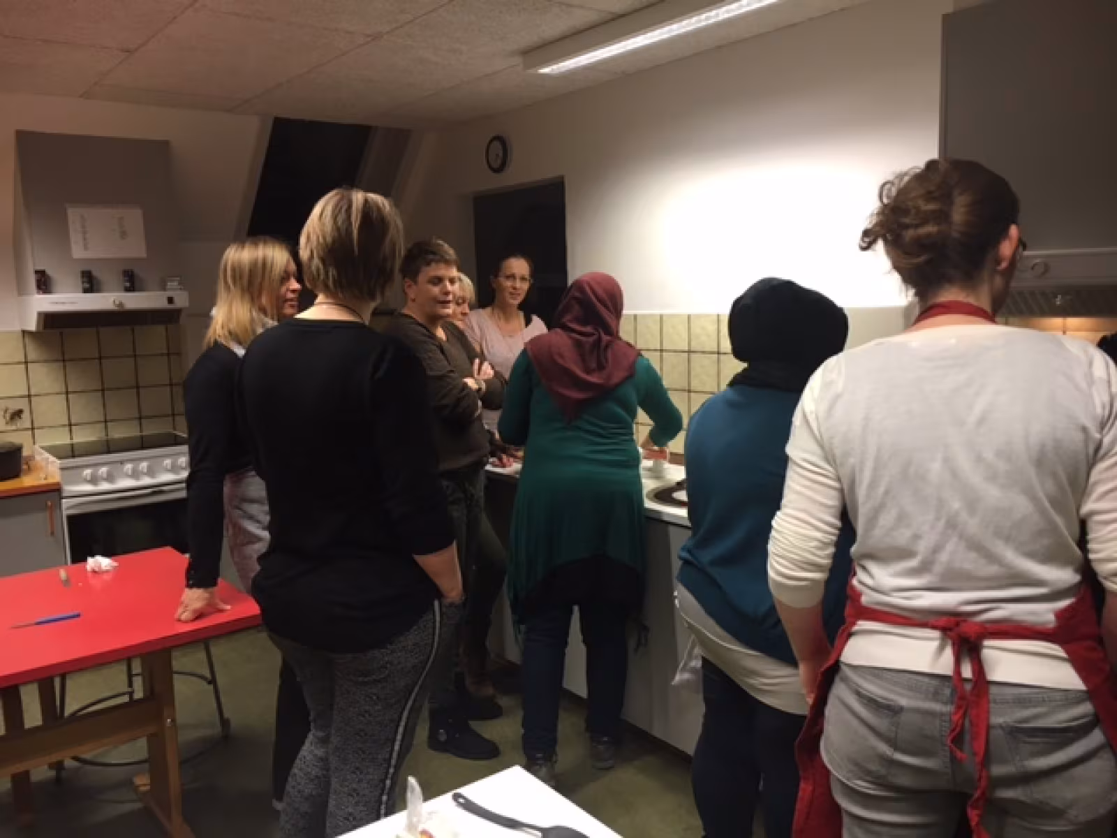 Syrisk inspireret madaften i husholdningsforeningen