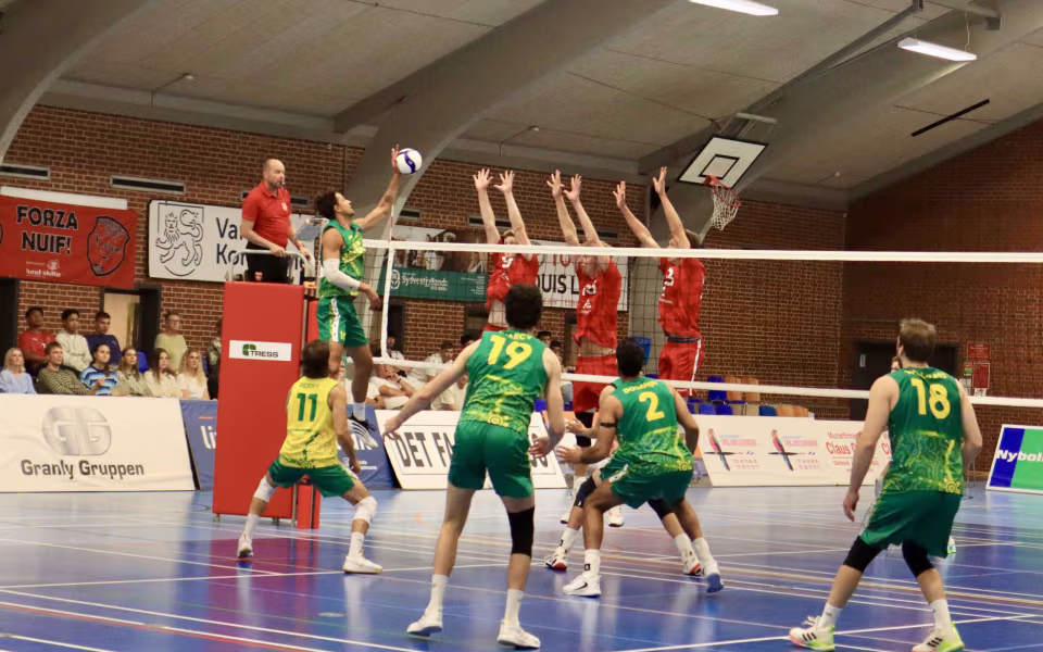 Dansk comeback tænder volleyballfesten