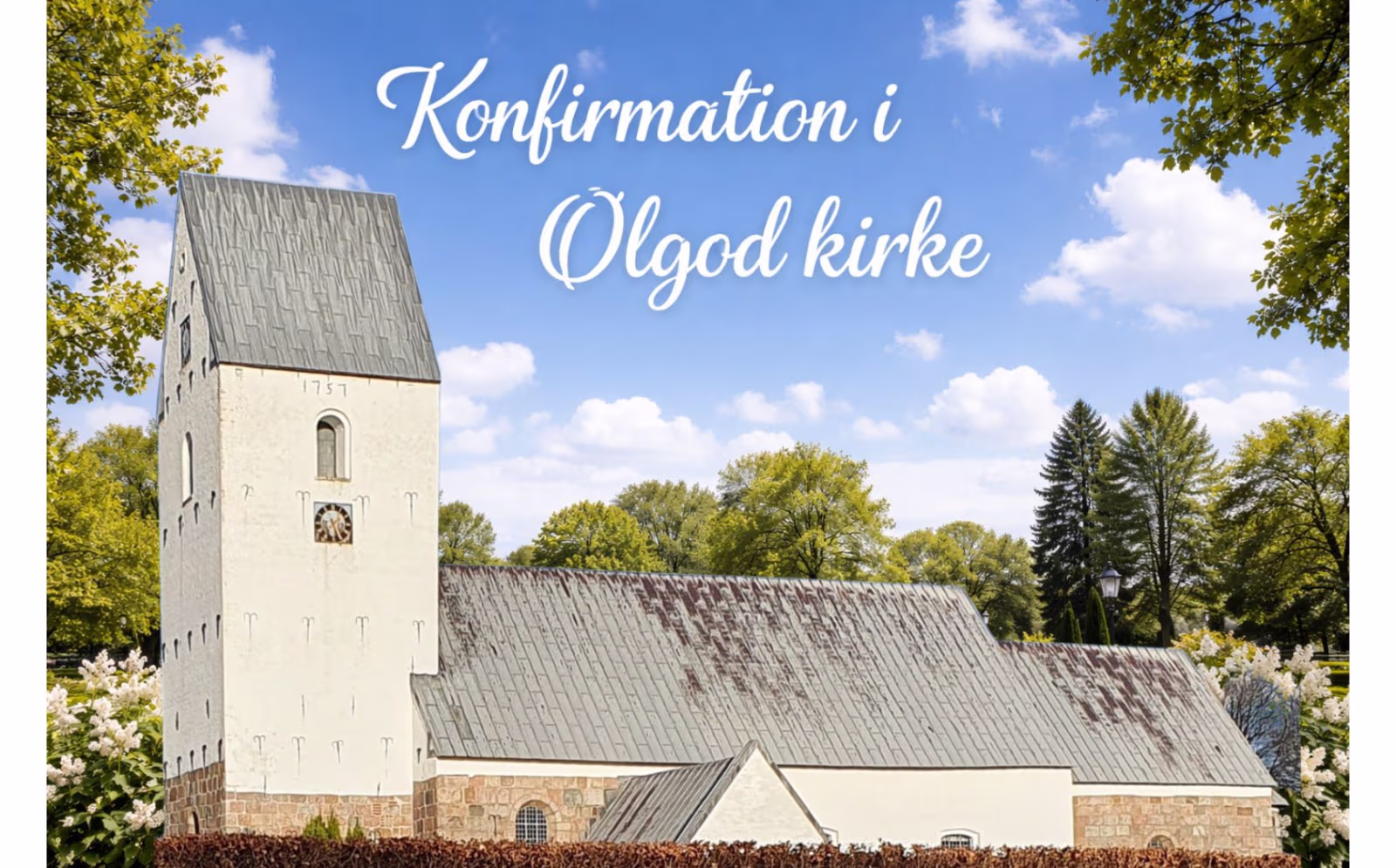 Konfirmation i Ølgod kirke