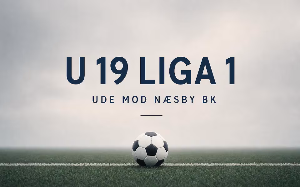 U 19 Liga 1 ude mod Næsby BK