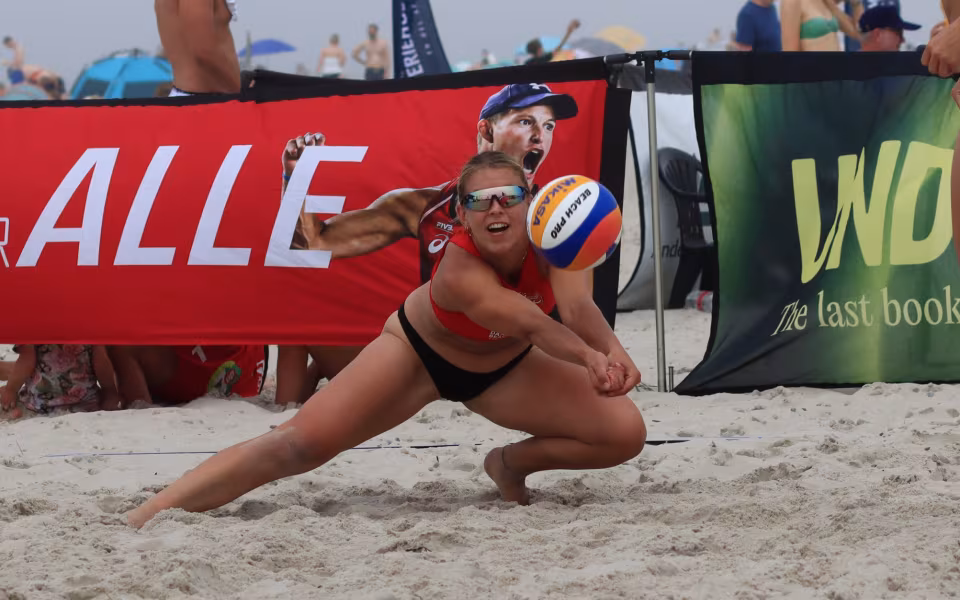 Semifinaler i beachvolley ved Henne