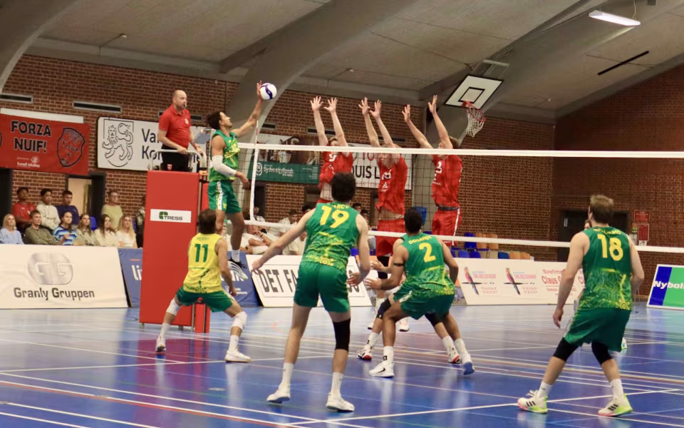 Dansk comeback tænder volleyballfesten