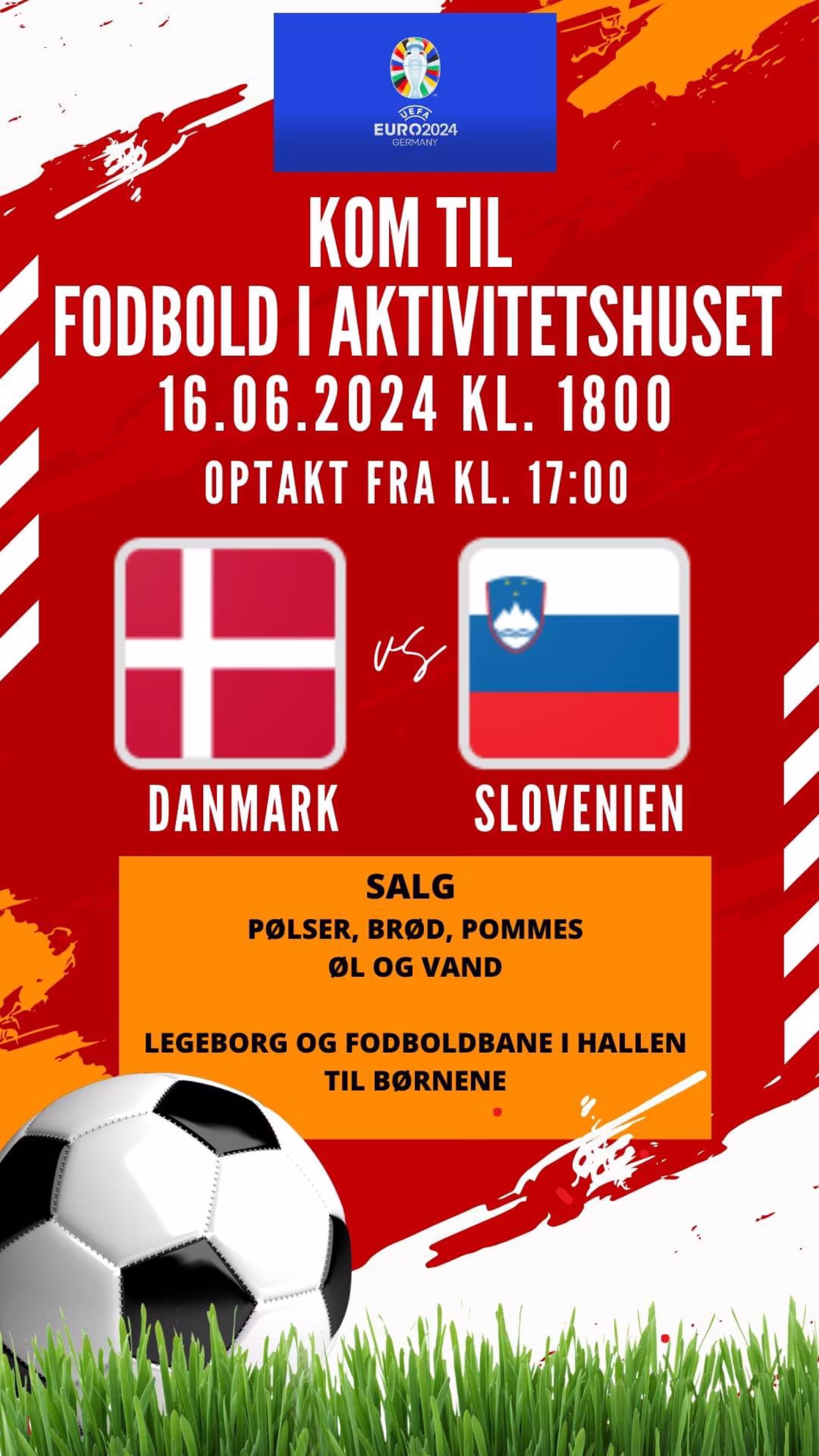 Fodbold i Aktivitetshuset