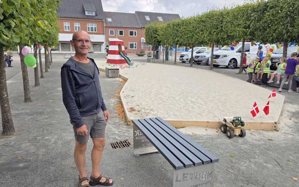 Billeder fra festlig indvielse af Tistrup By-Strand