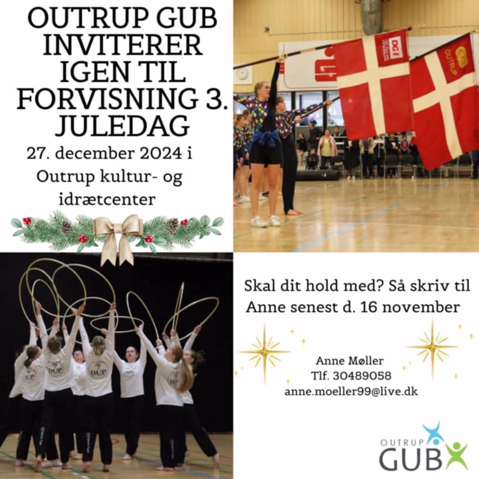 Outrup Gub inviterer til opvisning
