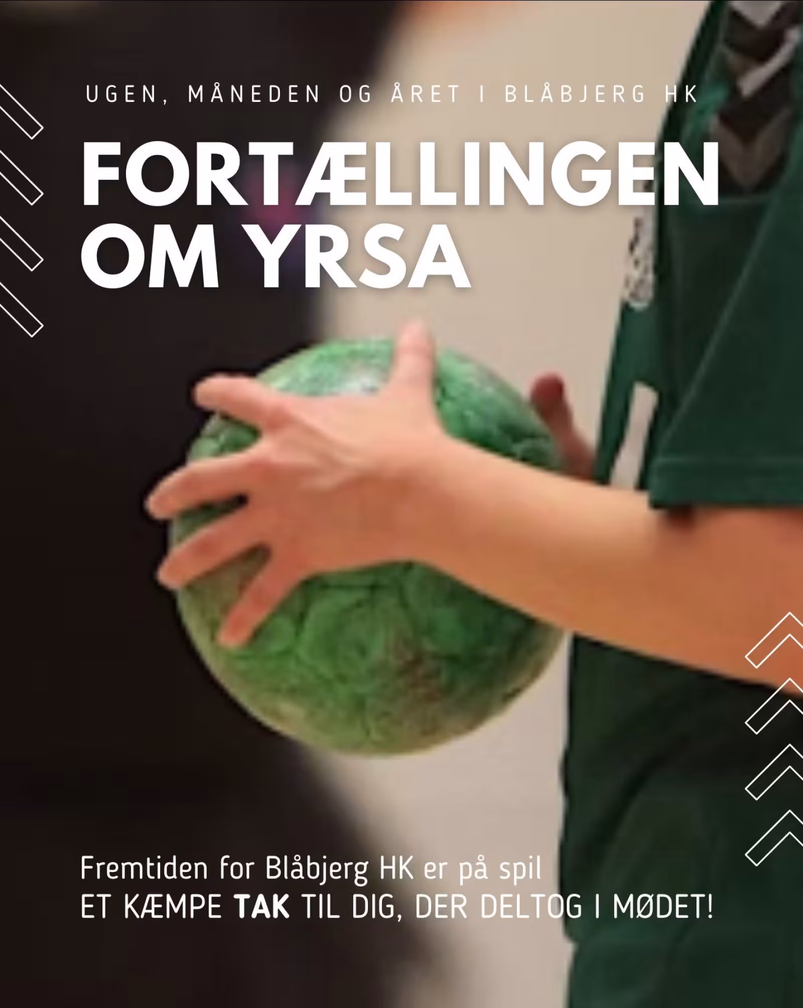 Yrsa oplever glæde i klubben