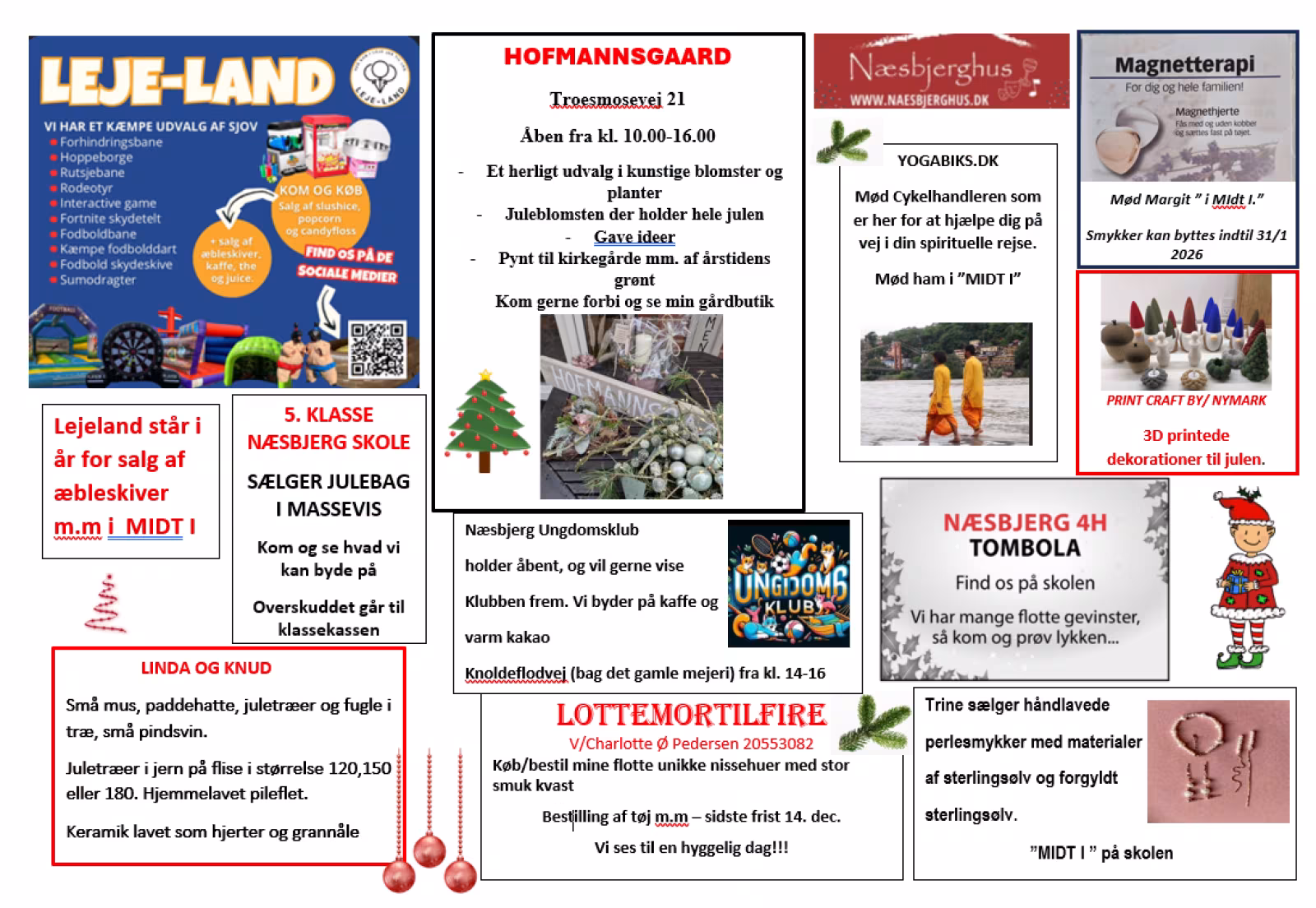 Jul i Næsbjerg den 7. december 2025