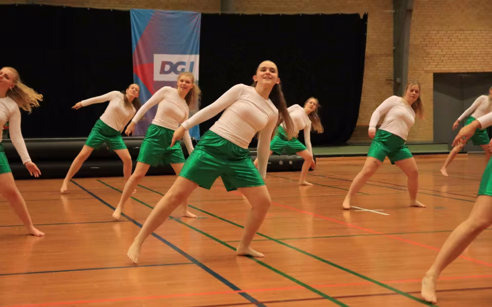 DGI opvisningsweekend  i gang