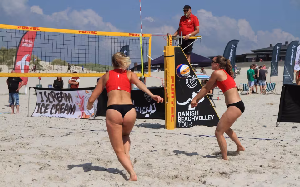 Semifinaler i beachvolley ved Henne