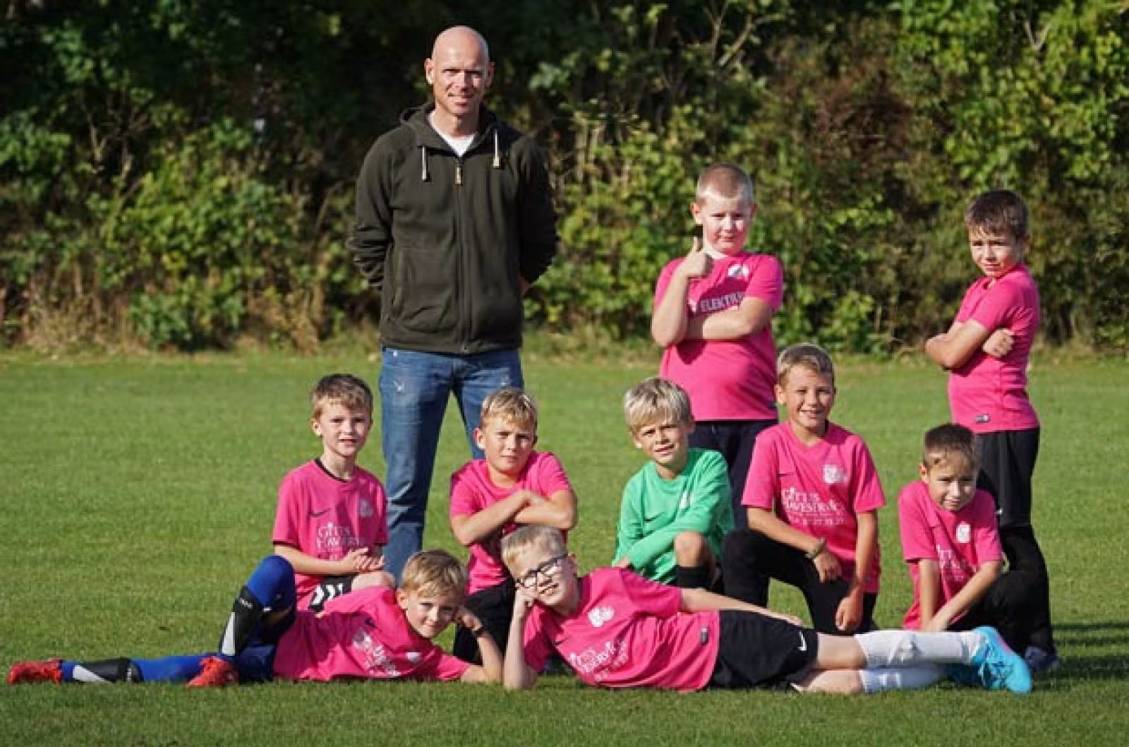 Skovlund/Ansager U9 drenge mødte Krogager B på Skovlund Stadion søndag den 25. september 2022
