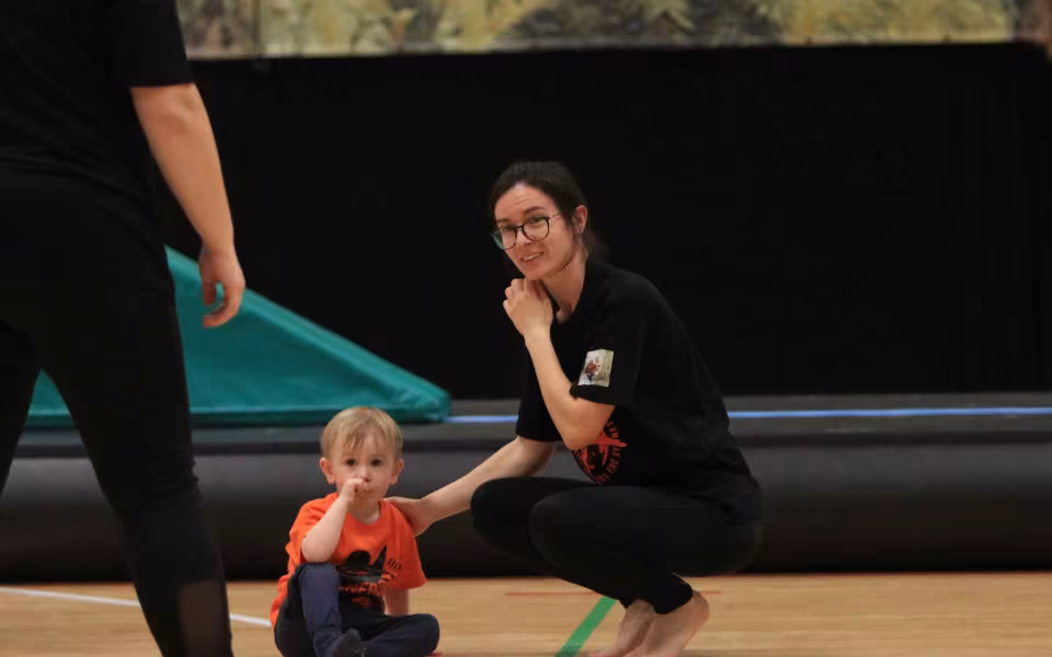 Forårsstemning i Outrup med GUB Gymnastik