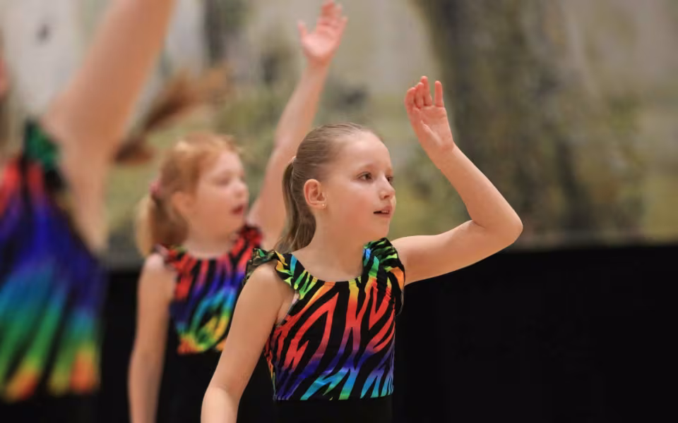 Forårsstemning i Outrup med GUB Gymnastik