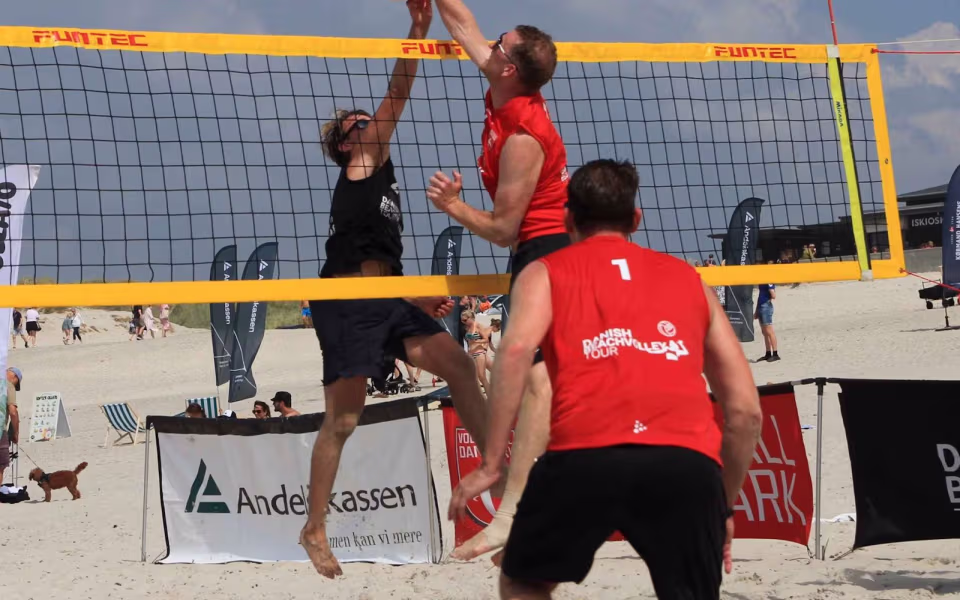 Beachvolleyfest ved Vesterhavet
