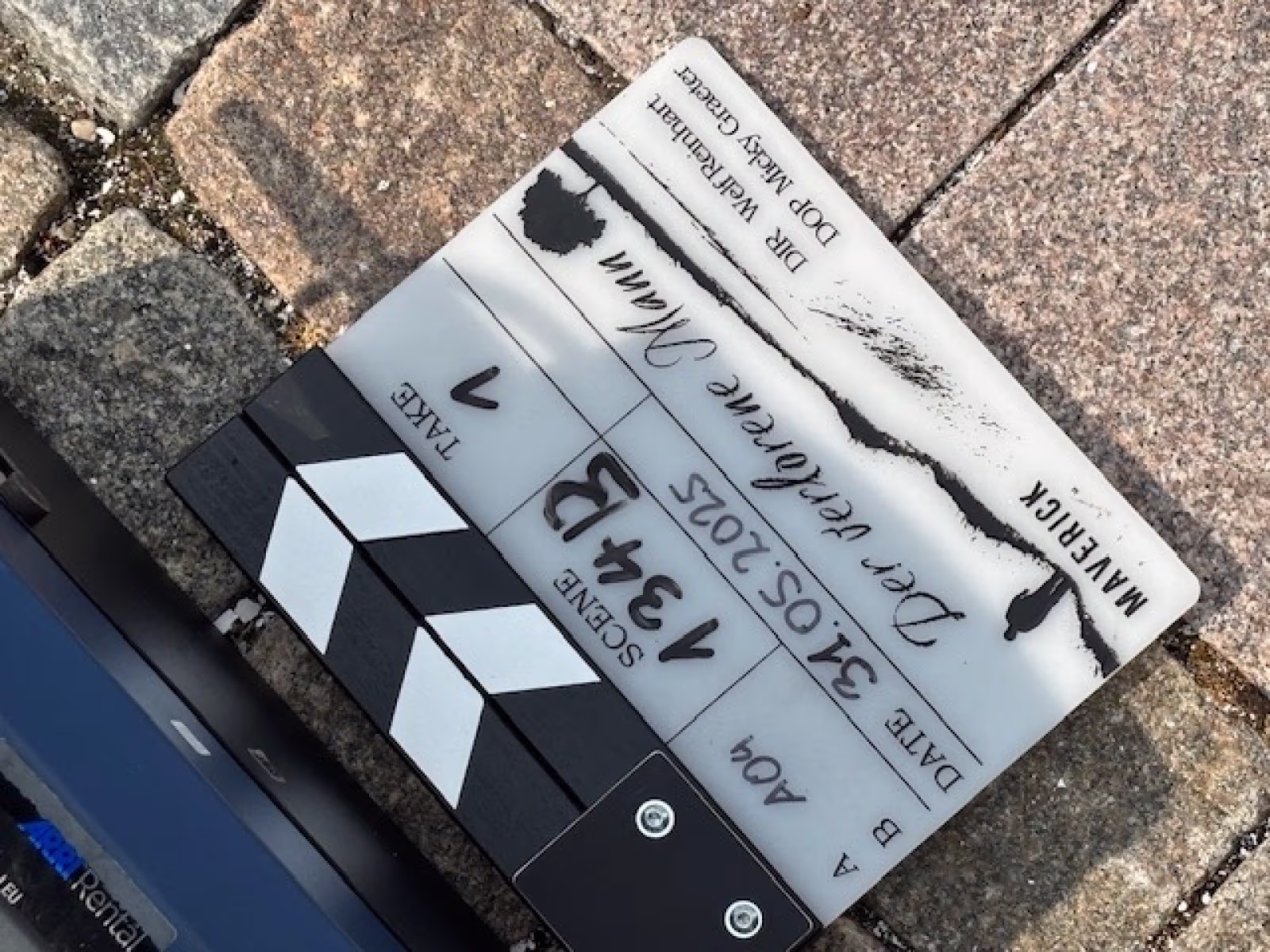 Tysk film optager i Outrup kirke