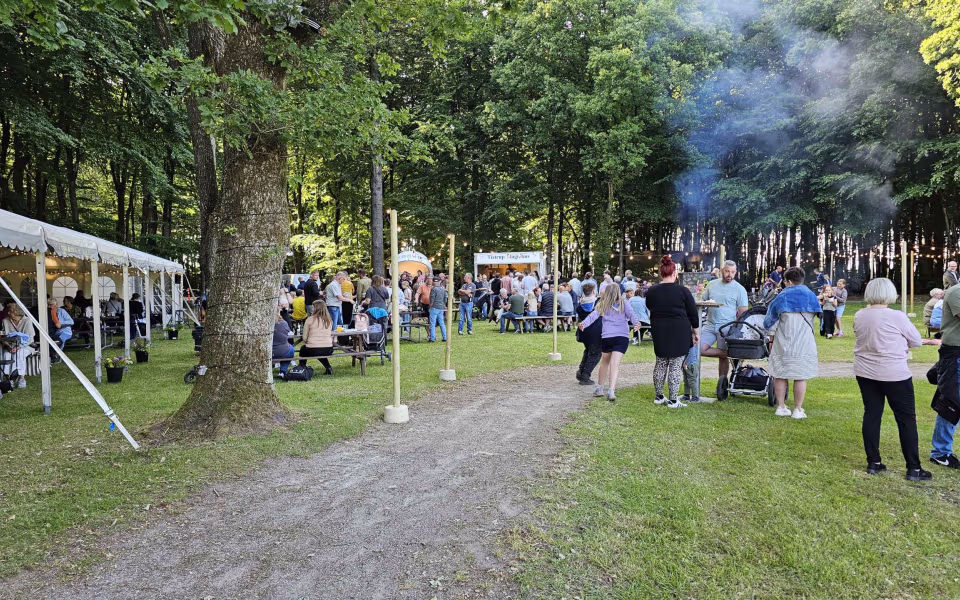 Billeder fra Midsommerfest I Tistrup anlæg 2025