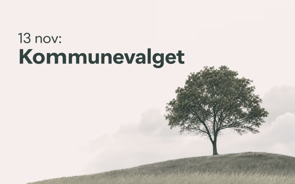 13 nov: Kommunevalget
