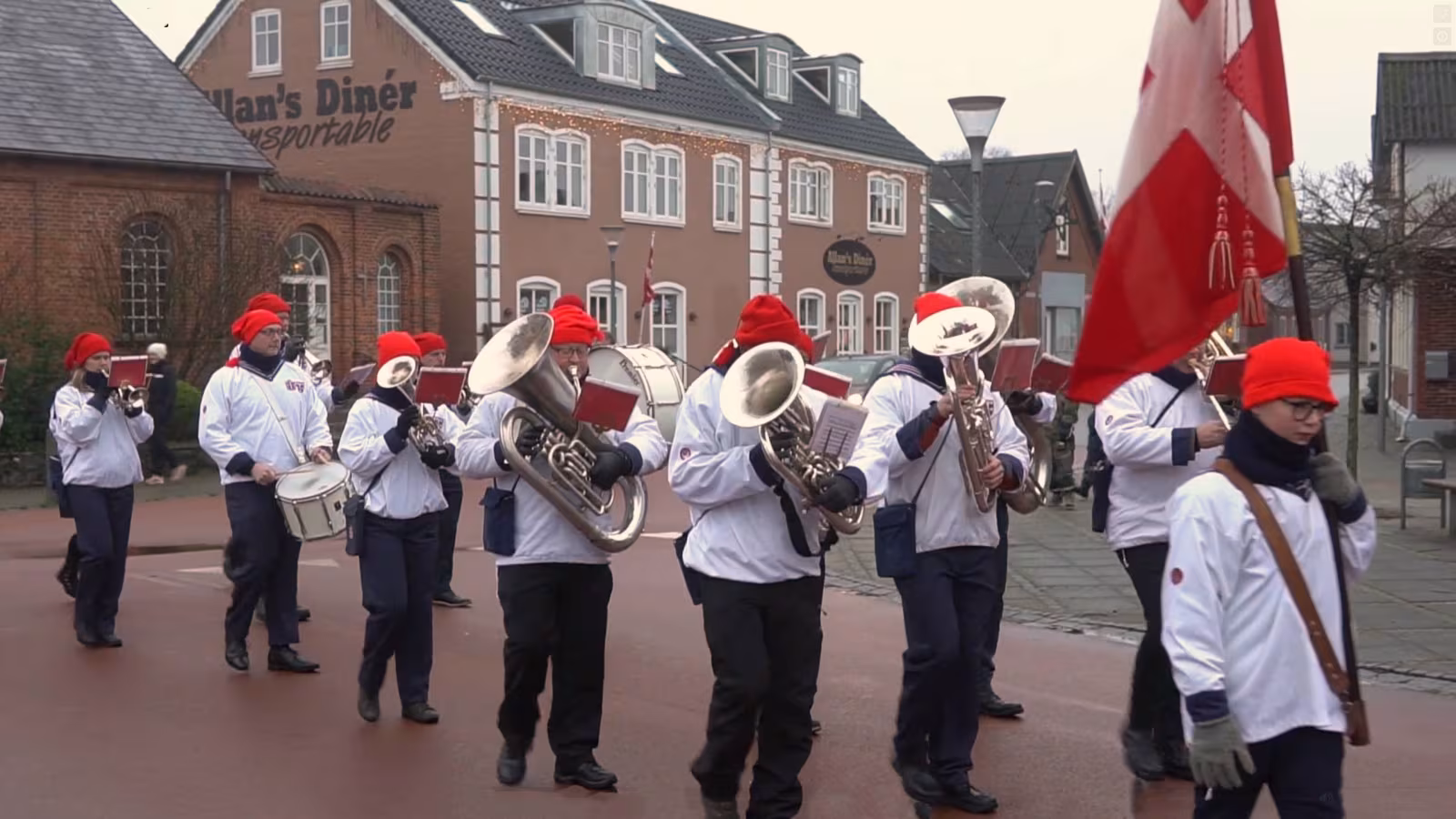 Juleoptog i Ansager 14. december