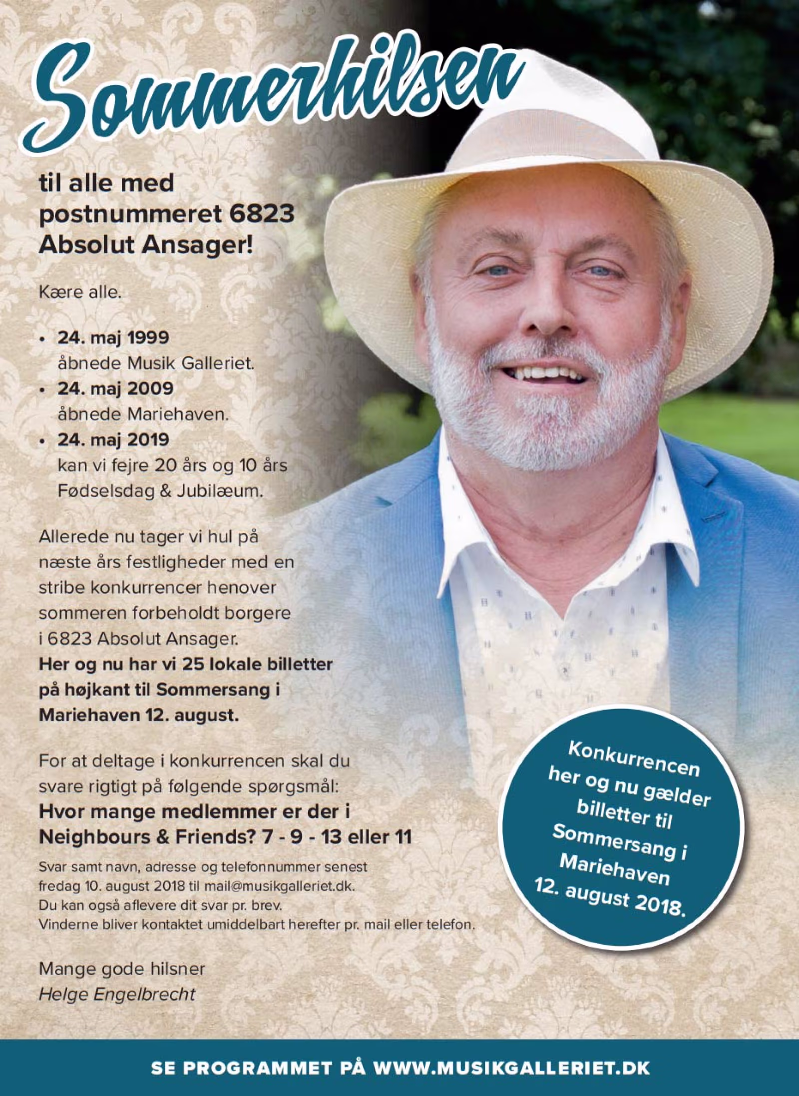 Sommerkonkurrence om billetter