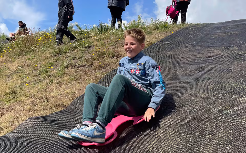 Ansager FDF på sommerlejr 2023