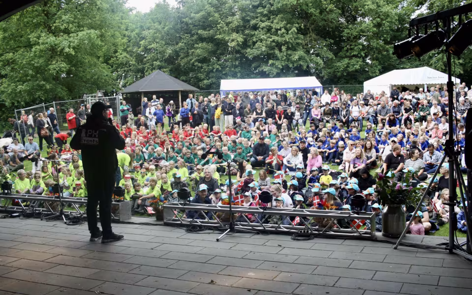 Børnemusik festival i Outrup strålende succes