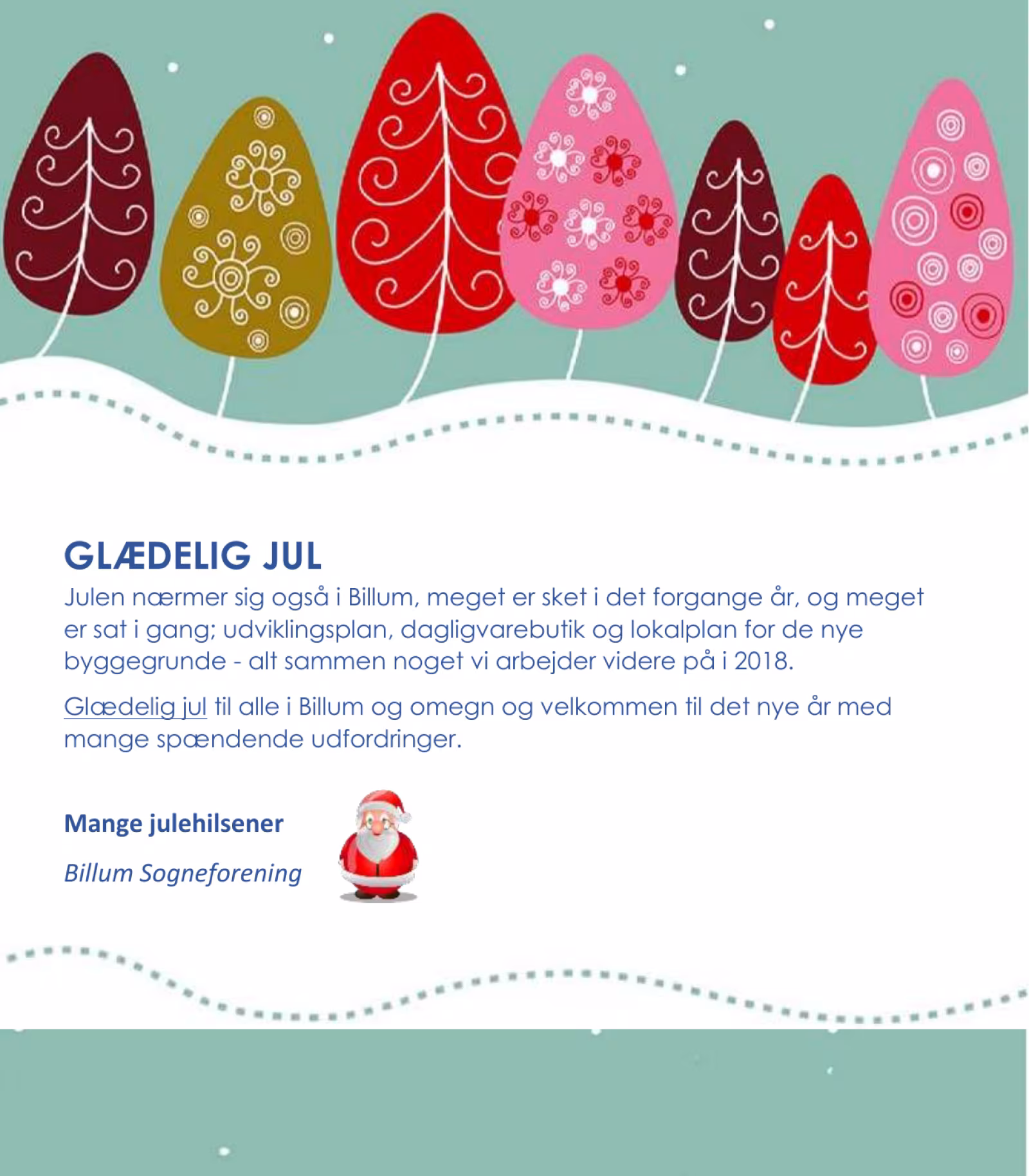 Glædelig jul og godt nytår