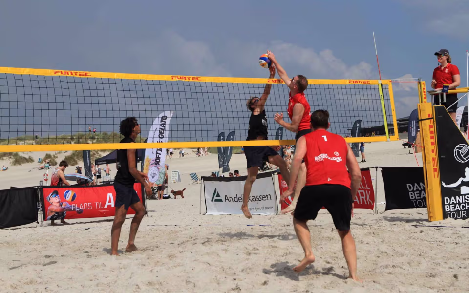 Beachvolleyfest ved Vesterhavet