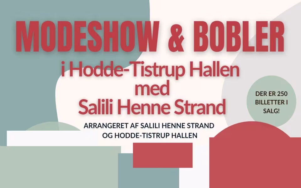 Modeshow i Hodde - Tistrup Hallen.