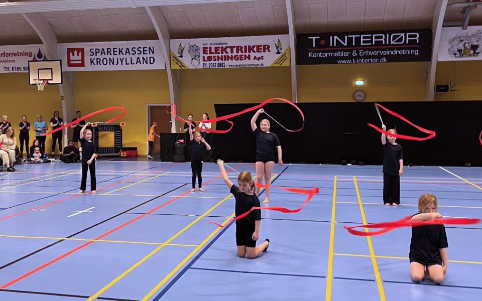 Gymnastikopvisning i AIF 2026