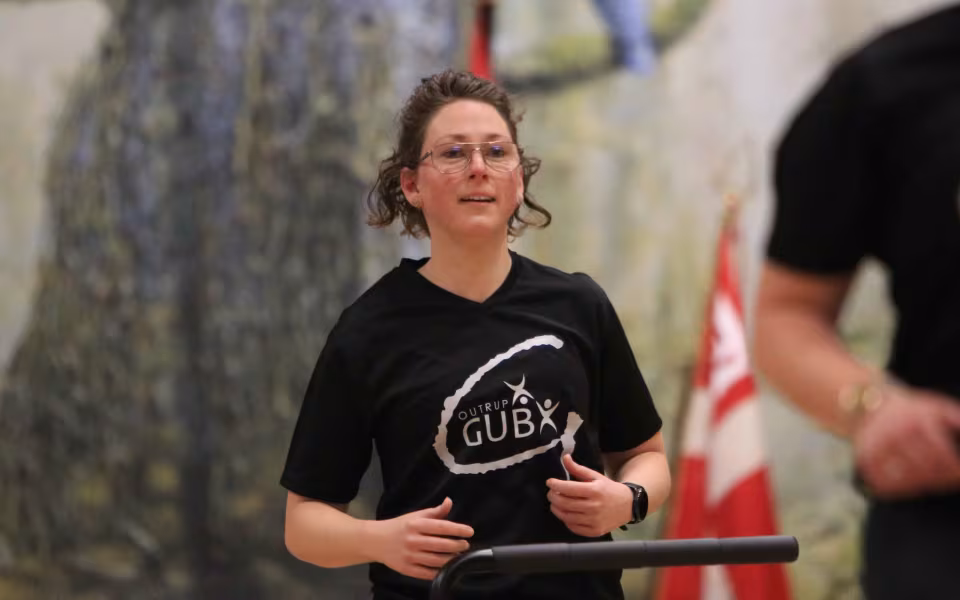 Forårsstemning i Outrup med GUB Gymnastik